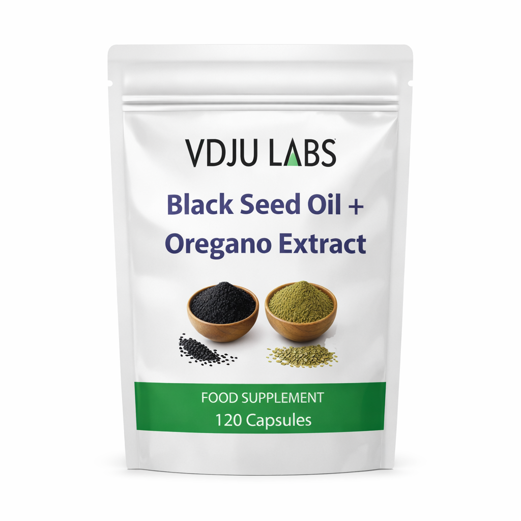 Black Seed Oil + Oregano Extract Food Supplement Capsules