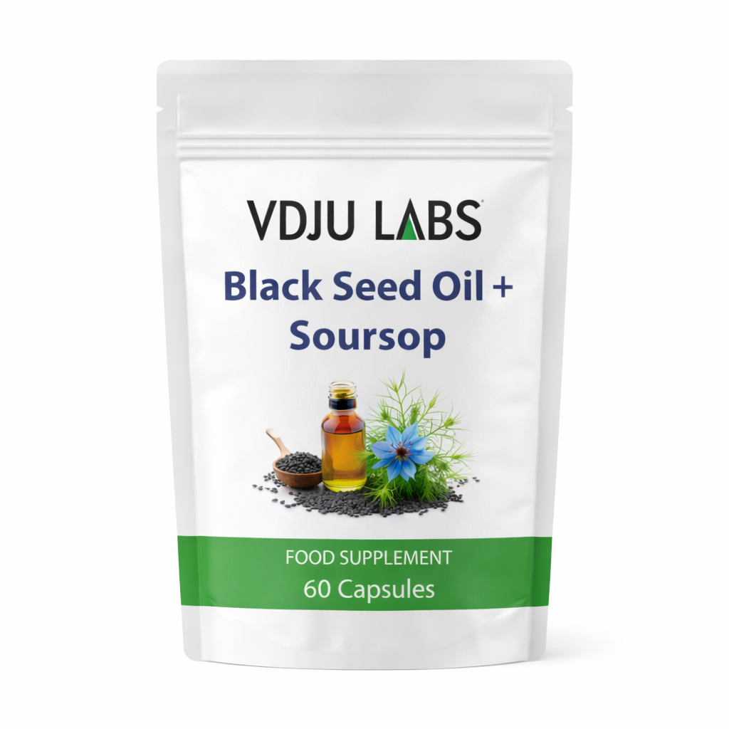 Black Seed Oil + Soursop Food Supplement Capsules