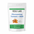 Glucosamine, Turmeric + MSM Food Supplement Capsules