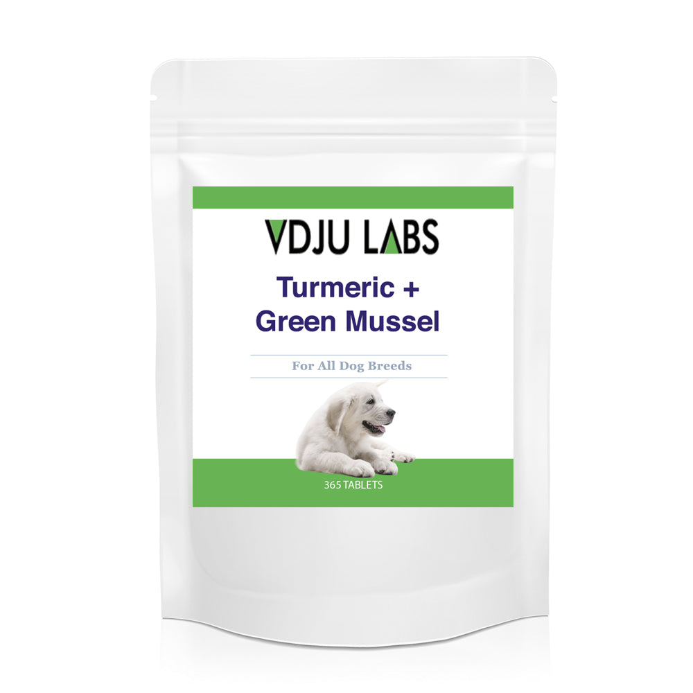 Turmeric & Green Lipped Mussel Joint Support Tablets for Dogs